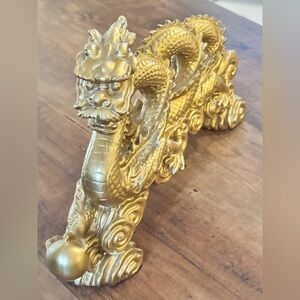 Brass  Dragon Figurine